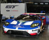 LM GTE Pro Nr.66 Chip Ganassi Racing, Ford GT, Fahrer: Andy Priaulx & Harry Tincknell. FIA WEC 6h Nürburgring am 16.7.2017 beim Pit Walke