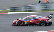 LM GTE-Pro, Nr.:71 Ferrari 488 GTE, Einsatzteam AF Corse, Fahrer: Davide Rigon & Toni Vilander . Langstrecken-WM (FIA WEC)Lauf am 16.7.2017