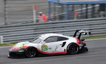 Mitzieher des LM GTE Pro, Nr.92 Porsche Team, Porsche 991 RSR, Michael Christensen & Kévin Estre. FIA WEC 6h Nürburgring am 16.7.2017