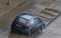 Ford Fiesta 02 der Logistikfirma SCRUTTONS am 01.06.17 im Hafen von Belfast