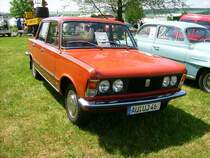 Polski Fiat 125P in Auerbach Rebesgrn-anllich des jhrlichen Oldtimertreffens