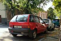 Suzuki Swift II aus anfang 90ern, aufgenommen am 05.08.2017