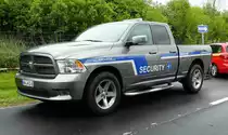 =Dodge RAM eines Sicherheitsdienstes bei der RettMobil in Fulda, Mai 2017