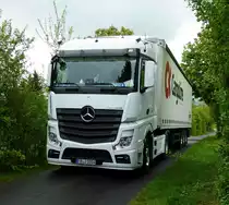 MB Actros - Sattelzug, gesehen im Mai 2017