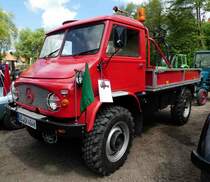 =Unimog, steht im Mai 2017 in der Burgenstadt Schlitz