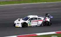 Mikaela Åhlin-Kottulinsky & Ricardo Feller in der #8 Audi R8 LMS von Audi Sport racing academy wärend dem Samstagsrennen auf dem Nürburgring, ADAC GT Masters