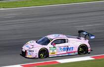 Mike David Ortmann & Frank Stippler  #25 Audi R8 LMS vom  BWT Mücke Motorsport beim Samstagsrennen auf dem Nürburgring, ADAC GT Masters