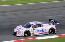 Mike David Ortmann & Frank Stippler  #25 Audi R8 LMS vom  BWT Mücke Motorsport beim Samstagsrennen auf dem Nürburgring, ADAC GT Masters