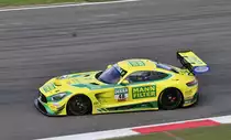 Nr.48 Mercedes-AMG GT3 von Mercedes-AMG Team HTP Motorsport , Fahrer: I.Dontje & M.Kirchhöfer im Mercedes-AMG GT3, Samstagsrennen auf dem Nürburgring, ADAC GT Masters am 5.8.2017