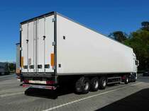 =DAF XF rastet im Mai 2017 an der A 3