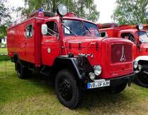 =Magirus Mercur der Oldtimerfreunde Feuerwehr Schlitz, ausgestellt im Mai 2017 in der Burgenstadt Schlitz