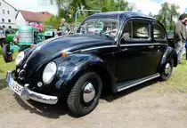 =VW Käfer, ausgestellt im Mai 2017 in der Burgenstadt Schlitz