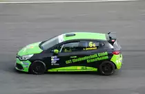 # 6, Renault Clio R.S. IV Cup, Fahrer:R.Leutenegger(CHE), Mitzieher beim Rennen im Rahmenprogramm des ADAC GT Masters am 5.8.2017 auf dem Nürburgring