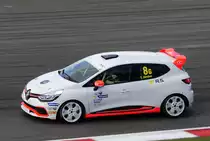 # 8, Renault Clio R.S. IV Cup, Fahrer:T.Zürcher(CHE), Mitzieher beim Rennen im Rahmenprogramm des ADAC GT Masters am 5.8.2017 auf dem Nürburgring