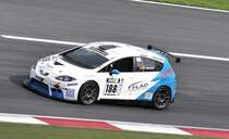 #188 Christian Ladurner im Seat Leon beim Spezial Tourenwagen Trophy, im Rahmenprogramm des ADAC GT-Masters Nürburgring am 5.8.2017.