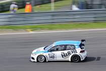 #140 Edy Kamm, im VW Golf VI beim Spezial Tourenwagen Trophy, im Rahmenprogramm des ADAC GT-Masters Nürburgring am 5.8.2017.