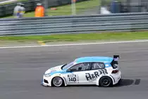 #140 Edy Kamm, im VW Golf VI beim Spezial Tourenwagen Trophy, im Rahmenprogramm des ADAC GT-Masters Nürburgring am 5.8.2017.