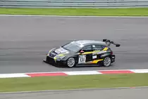 #131 Justin Häußermann im Seat Leon beim Spezial Tourenwagen Trophy, im Rahmenprogramm des ADAC GT-Masters Nürburgring am 5.8.2017.