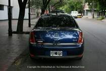 Citr�en C 4 Stufenheck in Mendoza/Argentinien am 13.Okt.2008. Die Stufenheck Limosine gibt es bei uns nicht zu kaufen