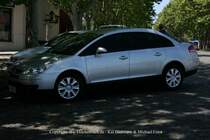 Citr�en C 4 Stufenheck in Colonia del Sacramento/Uruguay am 18. Okt.2008. Die Stufenheck Limosine gibt es bei uns nicht zu kaufen