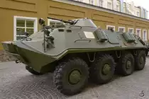 Der Schützenpanzerwagen BTR-60 im Technikmuseum Vadim Zadorozhny (Moskau, Mai 2016)