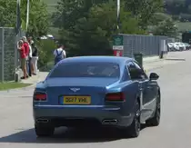 Bentley Flying Spur (Rückansicht) auf dem Hungaroring am 26.08.2017.