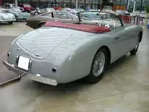 Heckansicht eines Alfa Romeo 6C 2500 Cabriolet mit Pininfarina Karosserie. Classic Remise Düsseldorf am 09.09.2017.