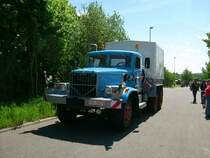 Kras 258 Zugmaschine beim Oldtimertreffen in Auerbach Rebesgr�n