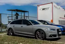 Audi A6 Avant S-Lineam 26.08.2017 auf dem Hungaroring (ETRC Rennen).
