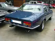 Heckansicht eines De Tomaso Deauville der zweiten Serie. 1978 - 1988. Classic Remise Düsseldorf am 09.09.2017.