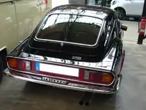 Heckansicht eines Triumph Spitfire MK3 GT6. 1970 - 1973. Classic Remise Düsseldorf am 09.09.2017.