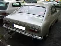 Heckansicht eines Ford Capri I 1500 XL. 1969 - 1973. Dukes of Downtown am 09.09.2017 in Essen-Rüttenscheid.