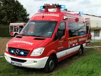 Feuerwehr Maintal Mercedes Benz Sprinter ELW (Florian Maintal 1-11-1) am 09.09.17 bei einer Jugendfeuerwehr Großübung in Maintal Wachenbuchen