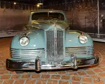 Ein ZIS-110B Cabriolet im Technikmuseum Vadim Zadorozhny (Moskau, Mai 2016) 