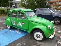 Citroen 2 CV aufgenommen am 26.08.2017