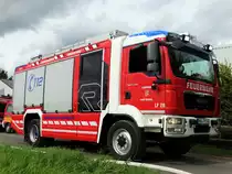 Feuerwehr Maintal MAN TGM LF20 (Florian Maintal 1-46-1) am 09.09.17 bei einer Jugendfeuerwehr Großübung in Maintal Wachenbuchen