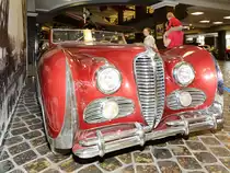 Ein Delahaye 175 Cabriolet im Technikmuseum Vadim Zadorozhny (Moskau, Mai 2016) 