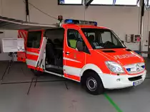 Feuerwehr Kleinostheim Mercedes Benz Sprinter ELW (Florian Kleinostheim 12/1) am 10.09.17 beim Tag der offenen Tür 