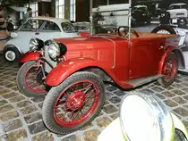 BMW Dixi DA2 im Technikmuseum Vadim Zadorozhny (Moskau, Mai 2016)