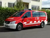 Feuerwehr Markt Grossostheim Mercedes Benz Vito MTW am 10.09.17 beim Tag der Offenen Tür der Feuerwehr Kleinostheim 
