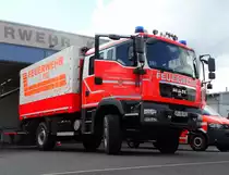 Feuerwehr Kleinostheim MAN TGM V-LKW (Florian Kleinostheim 56/1) am 10.09.17 beim Tag der Offenen Tür