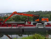 Doosan DX 225 LC aufgenommen am 10.09.2017