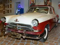 Ein GAZ M-21 Wolga der ersten Serie im Technikmuseum Vadim Zadorozhny (Moskau, Mai 2016)