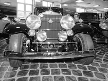 Ein Cadillac V16 Fleetwood im Technikmuseum Vadim Zadorozhny (Moskau, Mai 2016)