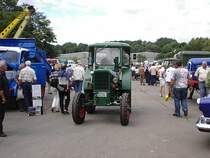 Die Lachtaube oder RS 04/30 dreht ihre Runden auf dem Ausstellungsgel�nde in Markleeberg 2007