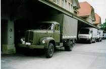 Schweizer Armee A 42343 Saurer in Thun, Allmend