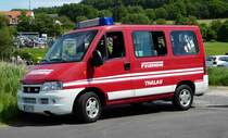 =Fiat Ducato als MTW der Feuerwehr THALAU eingesetzt bei der Oldtimerausstellung in Thalau im Mai 2017