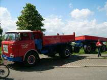 Dieser LIAZ/Skoda Kipperlastzug einer Ellefelder Spedition war auf dem Treffen in Auerbach Rebesgr�n anzutreffen