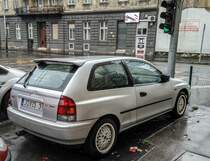 Mazda 323 als dreitürer am 21.09.2017.