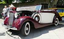 =Packard Six Convertible Coupe, Bj. 1938, 100 PS, 4015 ccm, steht anl. der ADAC Deutschland Klassik 2017 in Fulda, Juli 2017
